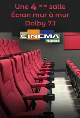 Une 4 ième salle de cinéma